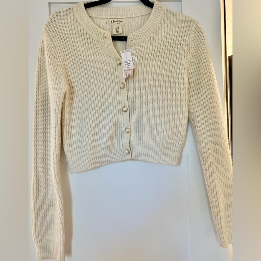 Jessica Simpson Cream Cardigan